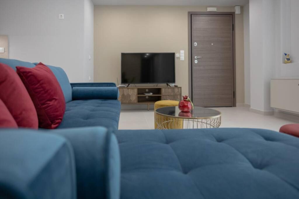 Mela Luxury Apartments Maroulás Dış mekan fotoğraf