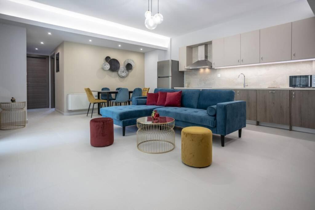 Mela Luxury Apartments Maroulás Dış mekan fotoğraf