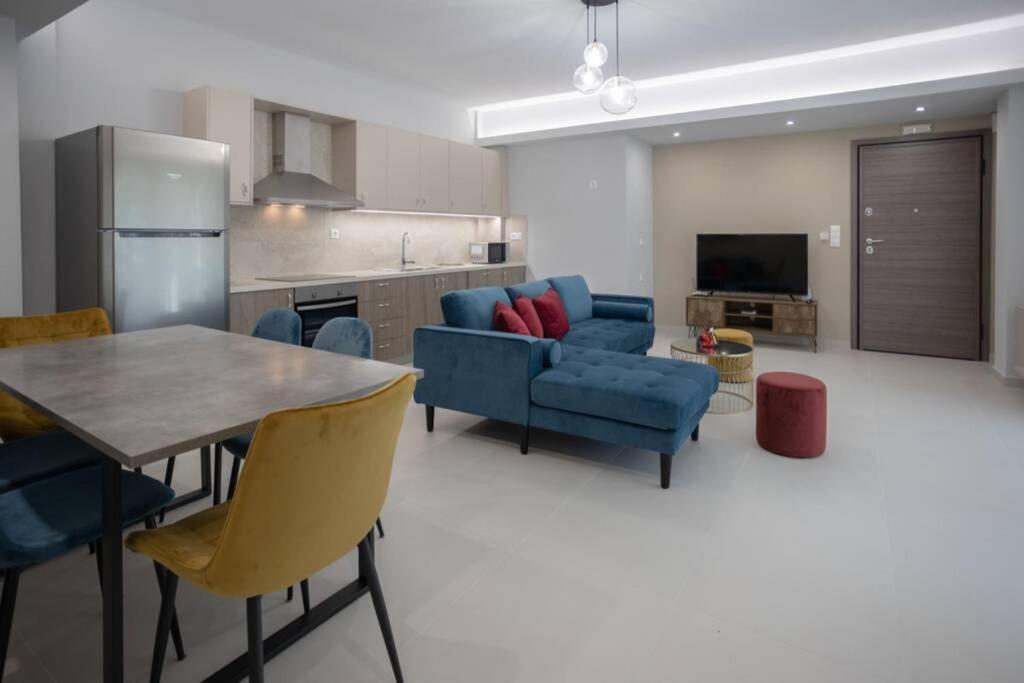 Mela Luxury Apartments Maroulás Dış mekan fotoğraf