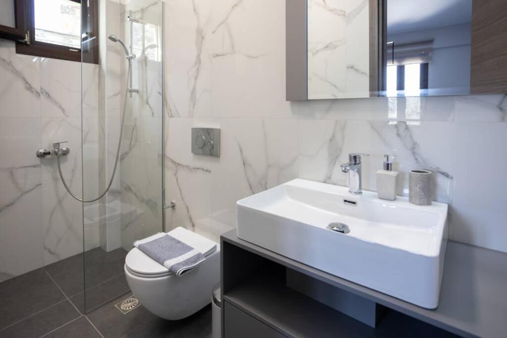 Mela Luxury Apartments Maroulás Dış mekan fotoğraf
