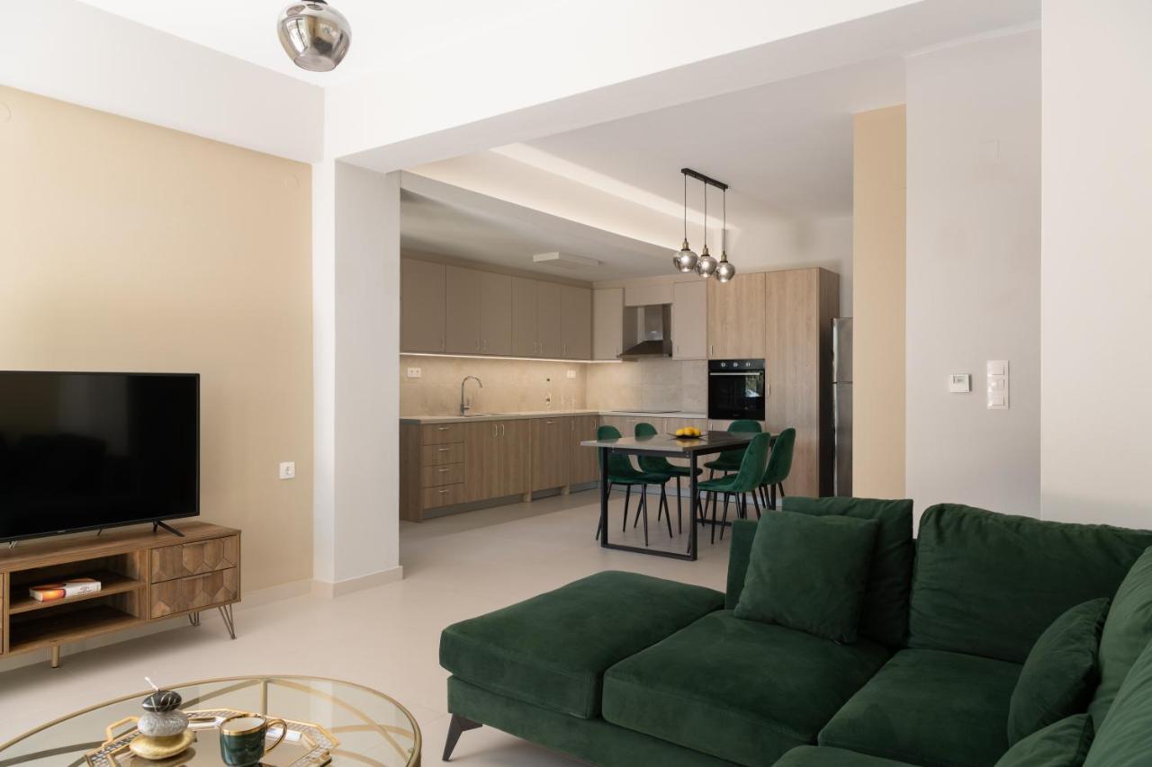 Mela Luxury Apartments Maroulás Dış mekan fotoğraf